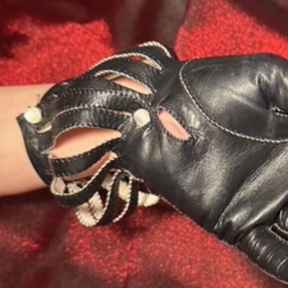 Vintage Ladies Leather Gloves Vintage 50’s-60’s Mint - Picture 11 of 15